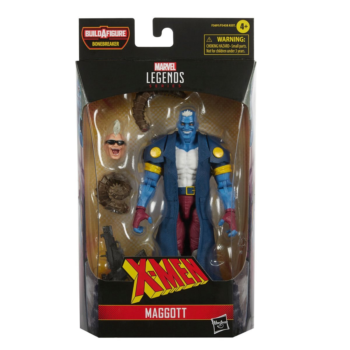 X-Men Marvel Legends Maggot Hasbro No Protector Case